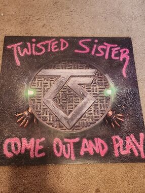 Twisted Sister 'Come Out and Play' Vinyl Album - Pink & Black Artwork